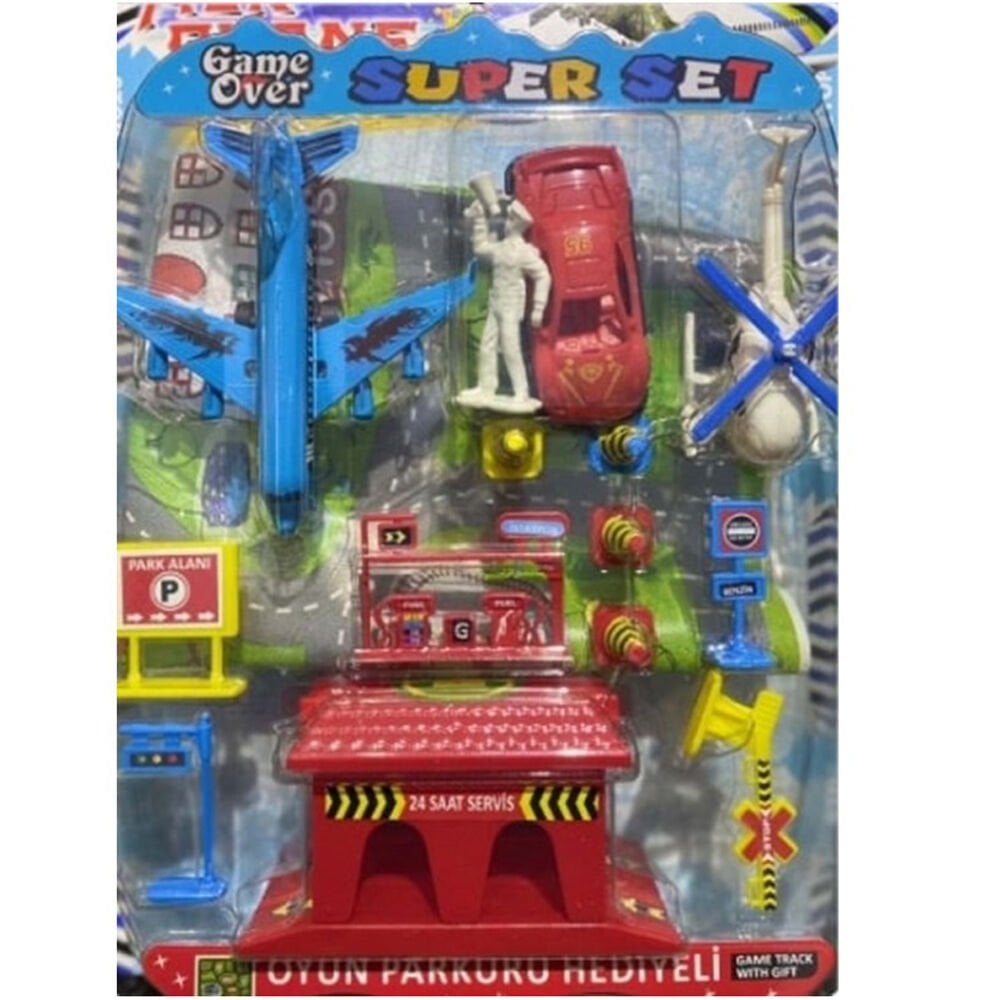 GARAJLI UÇAK SET OYUN PARKURU KL.30