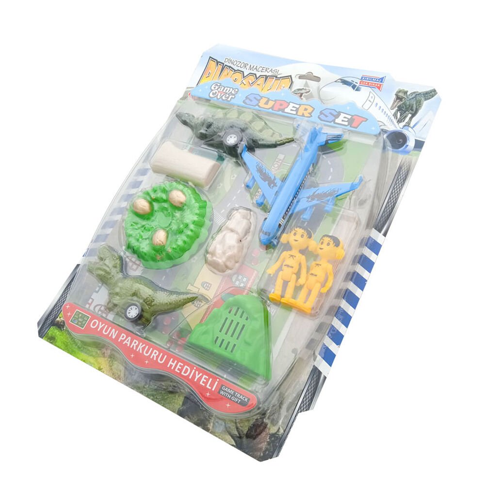 ARABALI DİNAZORLU SET OYUN PARKUR KL.50