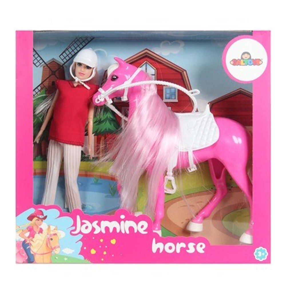 JASMİNE HORSE BEBEKLİ 4 ASORTİ KL:18