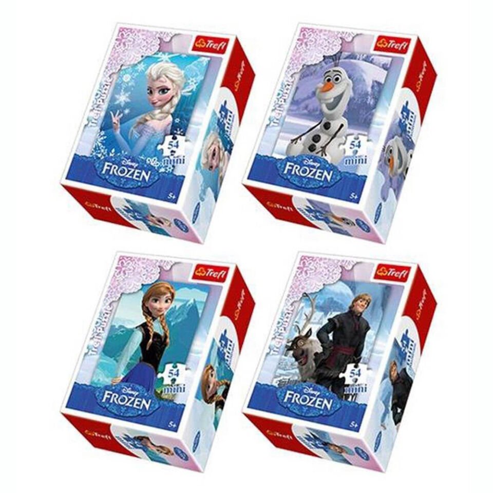 54 PARÇA MİNİ PUZZLE FROZEN PK:40