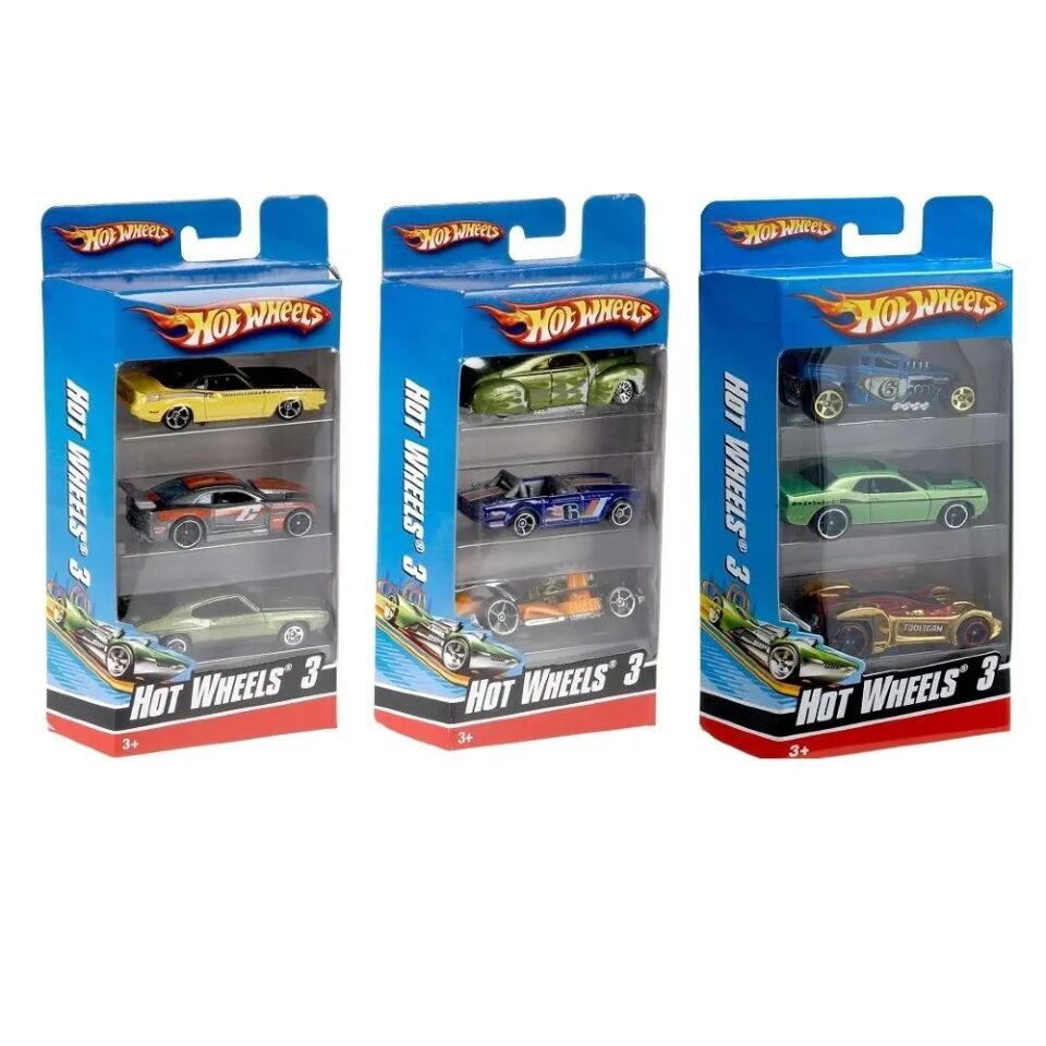 MTL HOTWHEELS ÜÇLÜ ARABA SETİ