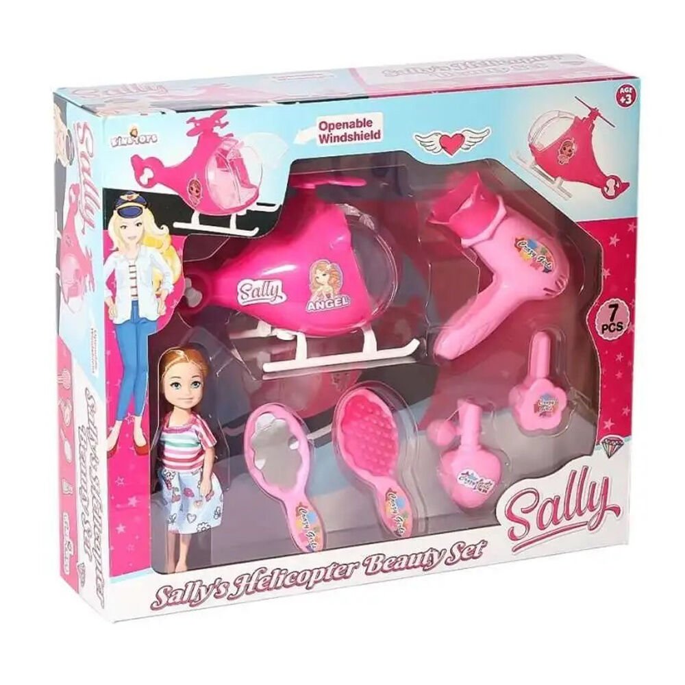 SALLY HELİKOPTERLİ GÜZELLİK SETİ KL.24