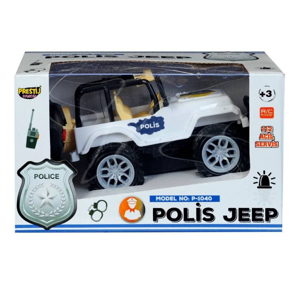 SAFARİ POLİS JEEP İLERİ GERİ KUMANDALI KL.40