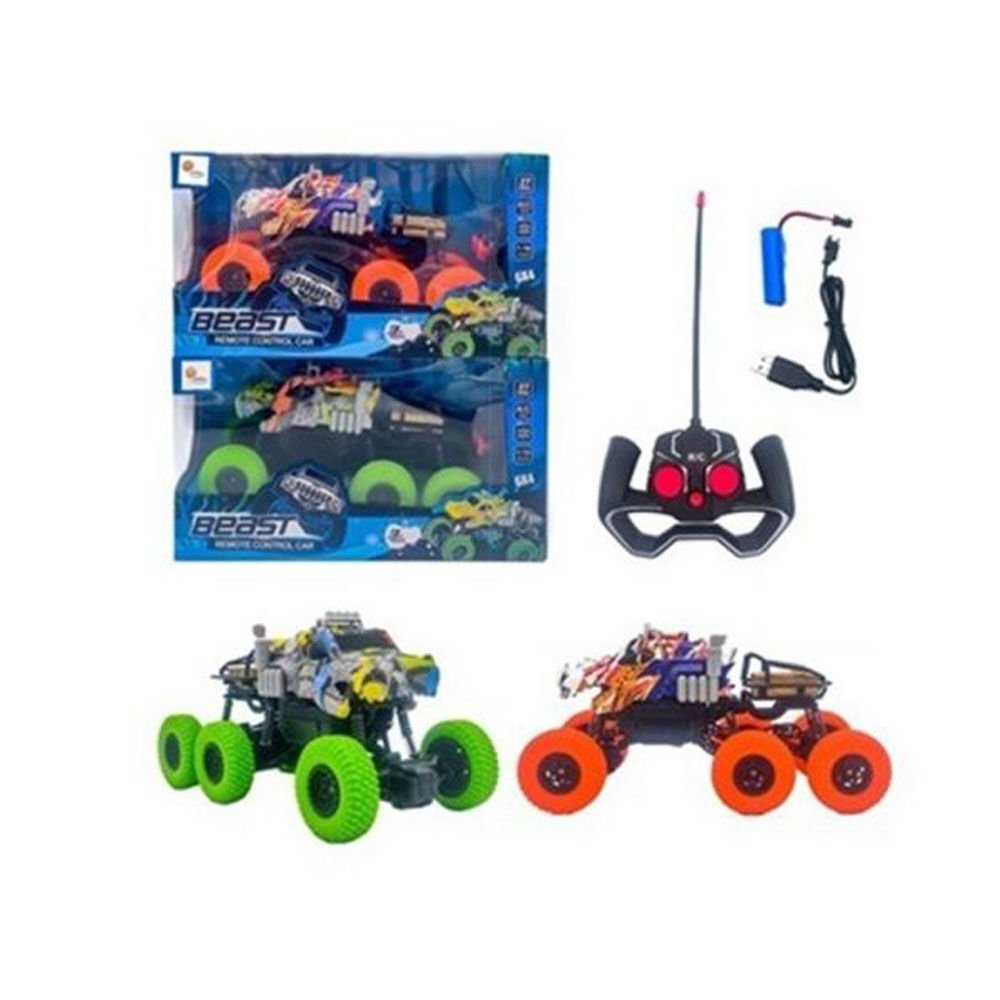 BEAST 6 TEKER KUMANDALI ŞARJLI ARABA KL.18