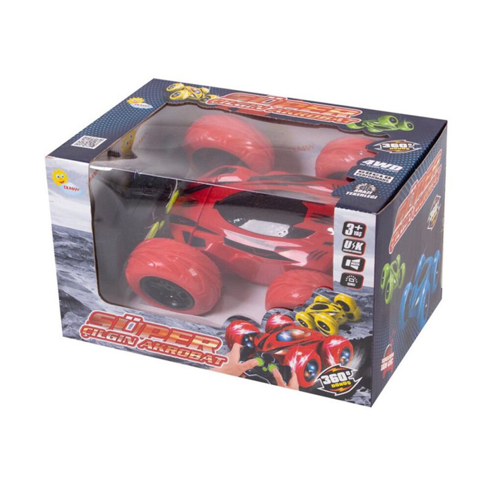 UZAKTAN KUMANDALI ÇİFT YÜZ ÇILGIN ARABA ŞARJLI*24