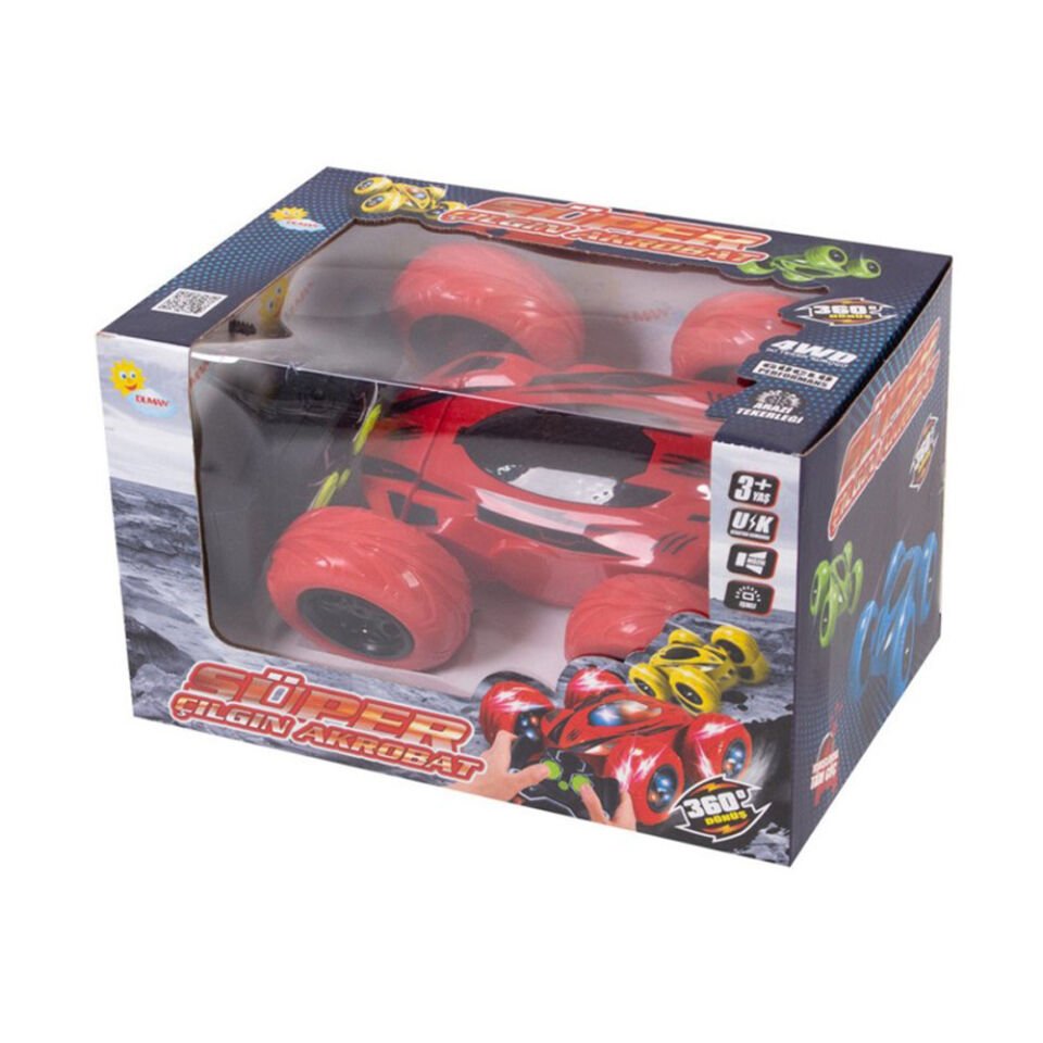 UZAKTAN KUMANDALI ÇİFT YÜZ ÇILGIN ARABA ŞARJLI*24