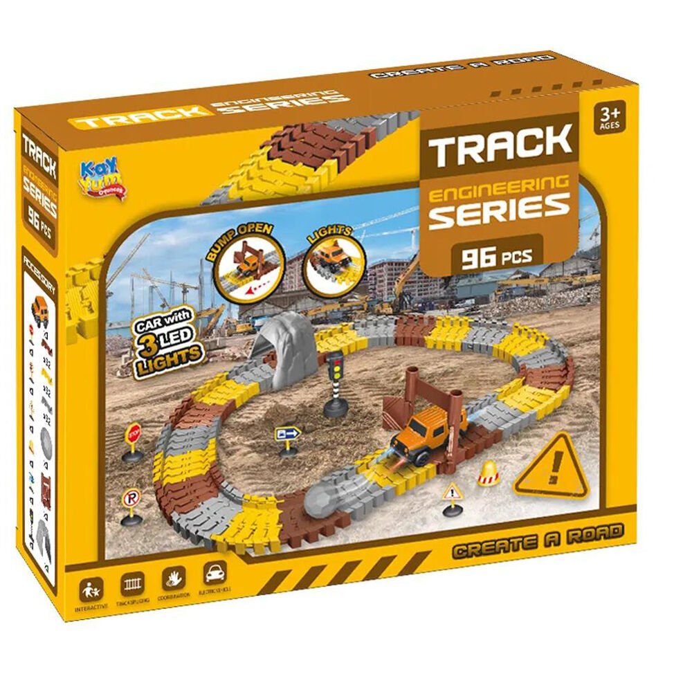 İNŞAAT TRACKS YOL SET 96 PCS KL.16