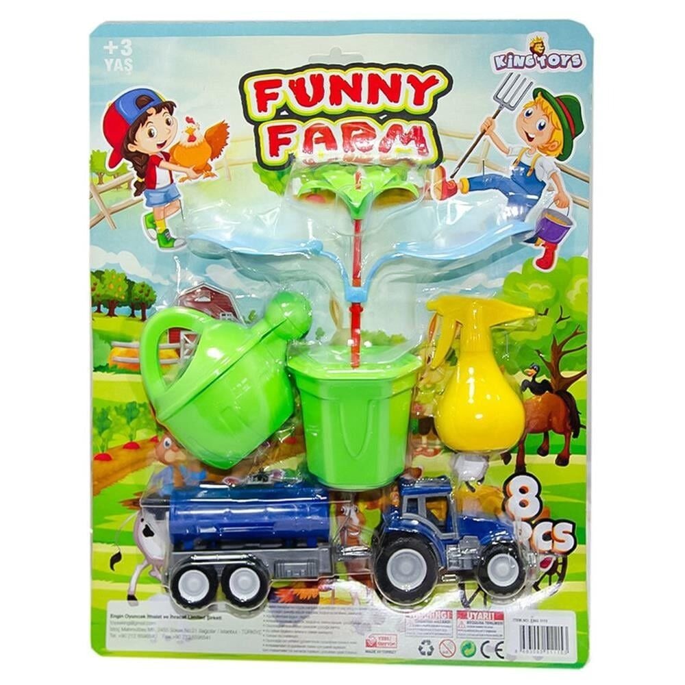 KARTELA TRAKTÖRLÜ ÇİFTLİK SETİ KL.48