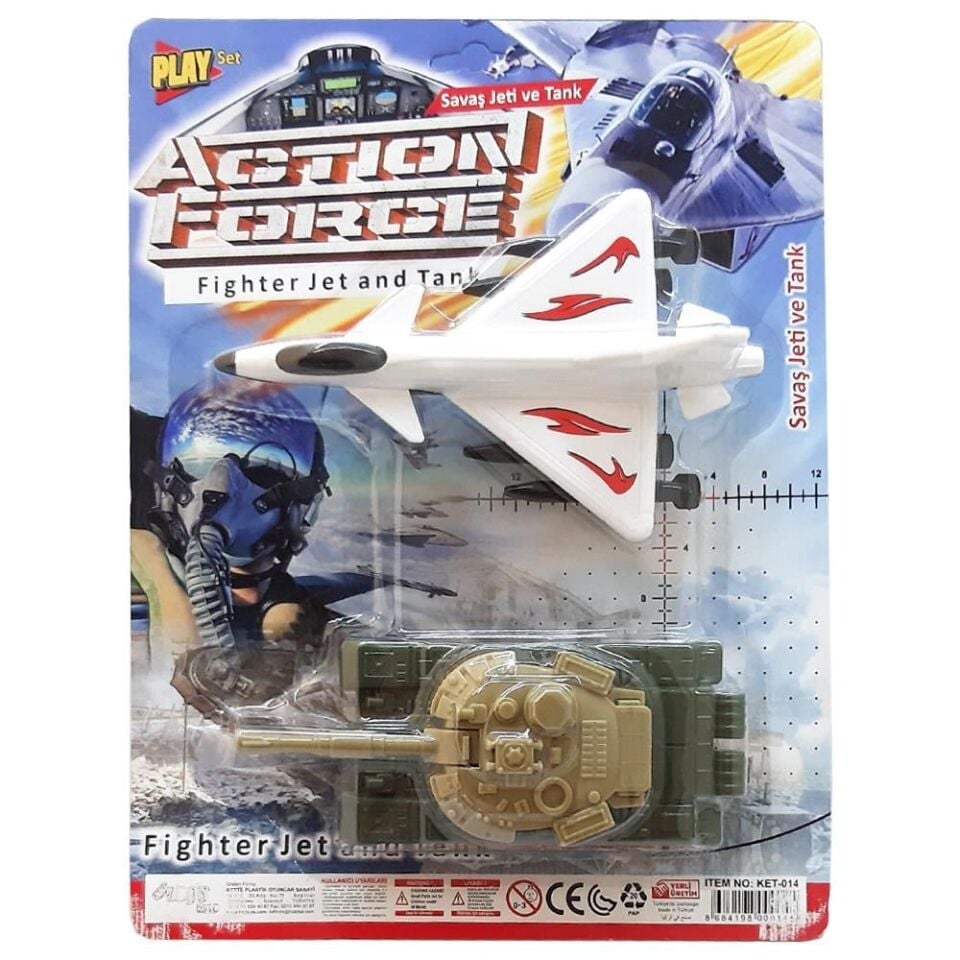 KARTELADA 2 Lİ UÇAK VE TANK KL.50