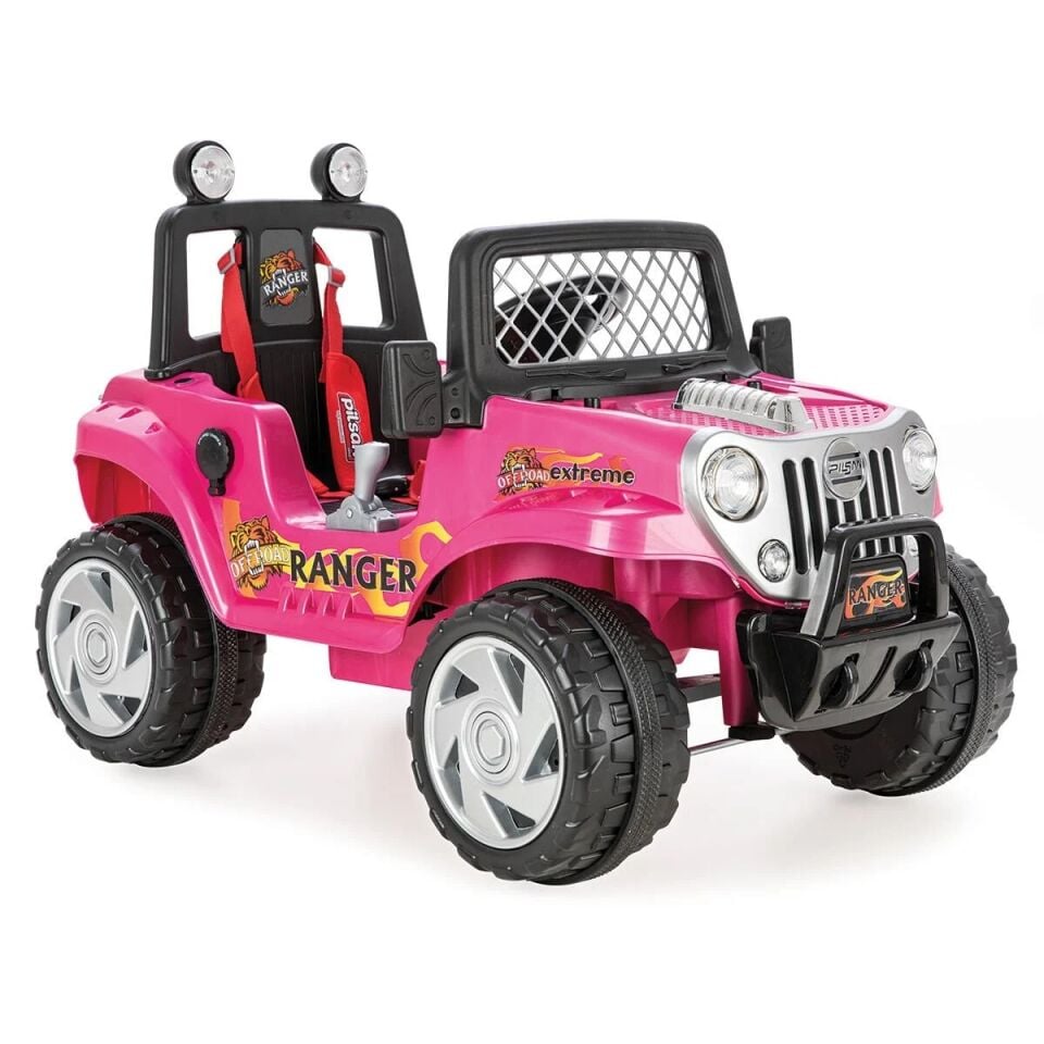 RANGER AKÜLÜ JEEP 12V KUMANDALI PEMBE
