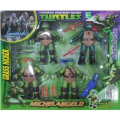 KUTULU 4 LÜ NİNJA KAPLUMBAĞA SET KL.38