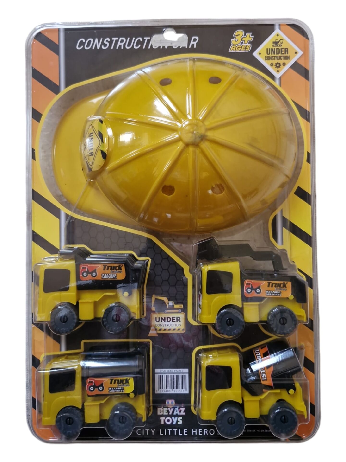 VAKUMDA TAMİR KASKLI İŞ MAKİNASI SET KL.30