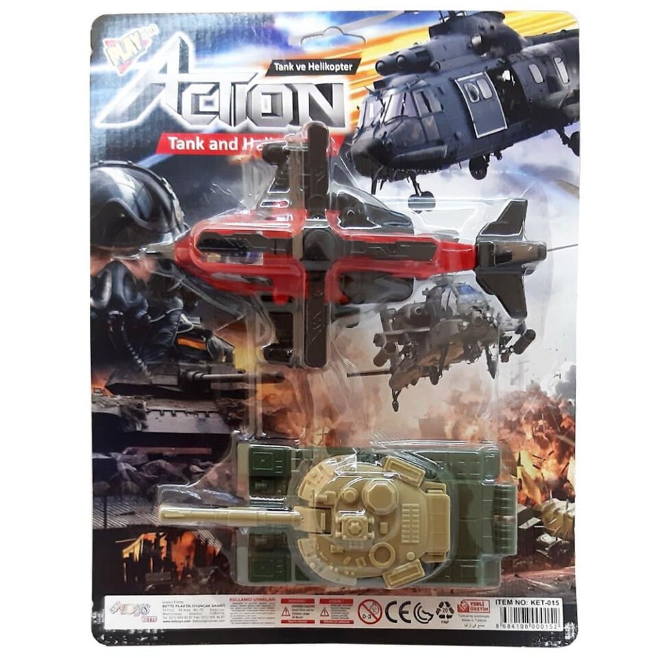 KARTELADA 2 Lİ HELİKOPTER VE TANK KL.44