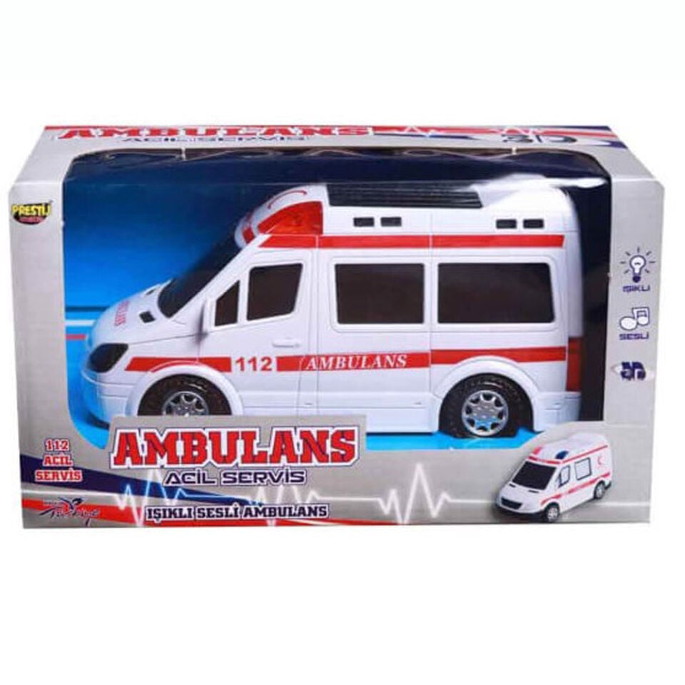 KUTULU PİLLİ IŞIKLI AMBULANS KL.48