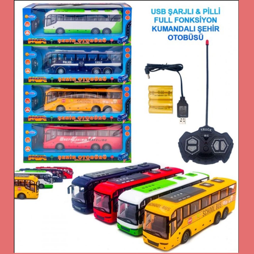 UZ.KUM.FULL FONK. ŞARJLI OTOBÜS