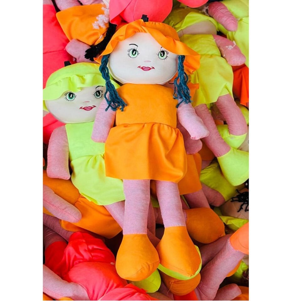 60 CM SAFİNAZ BEZ BEBEK (FISTIK) KL:60