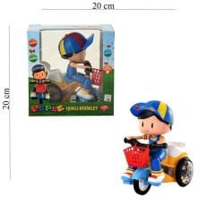 KUTULU MÜZİKLİ BİSİKLETLİ PEPEE IŞIKLI KL.24