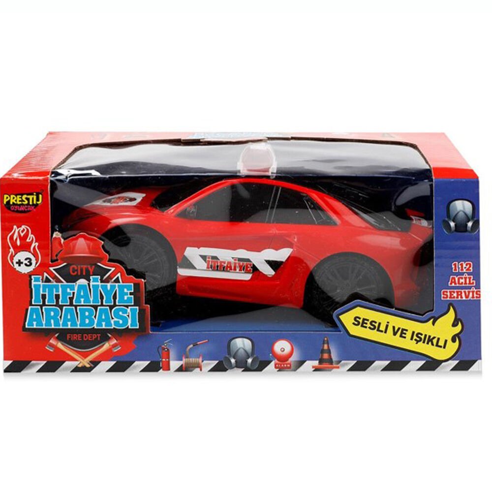 KUTULU SESLİ MÜZİKLİ İTFAİYE ARABASI KL.60