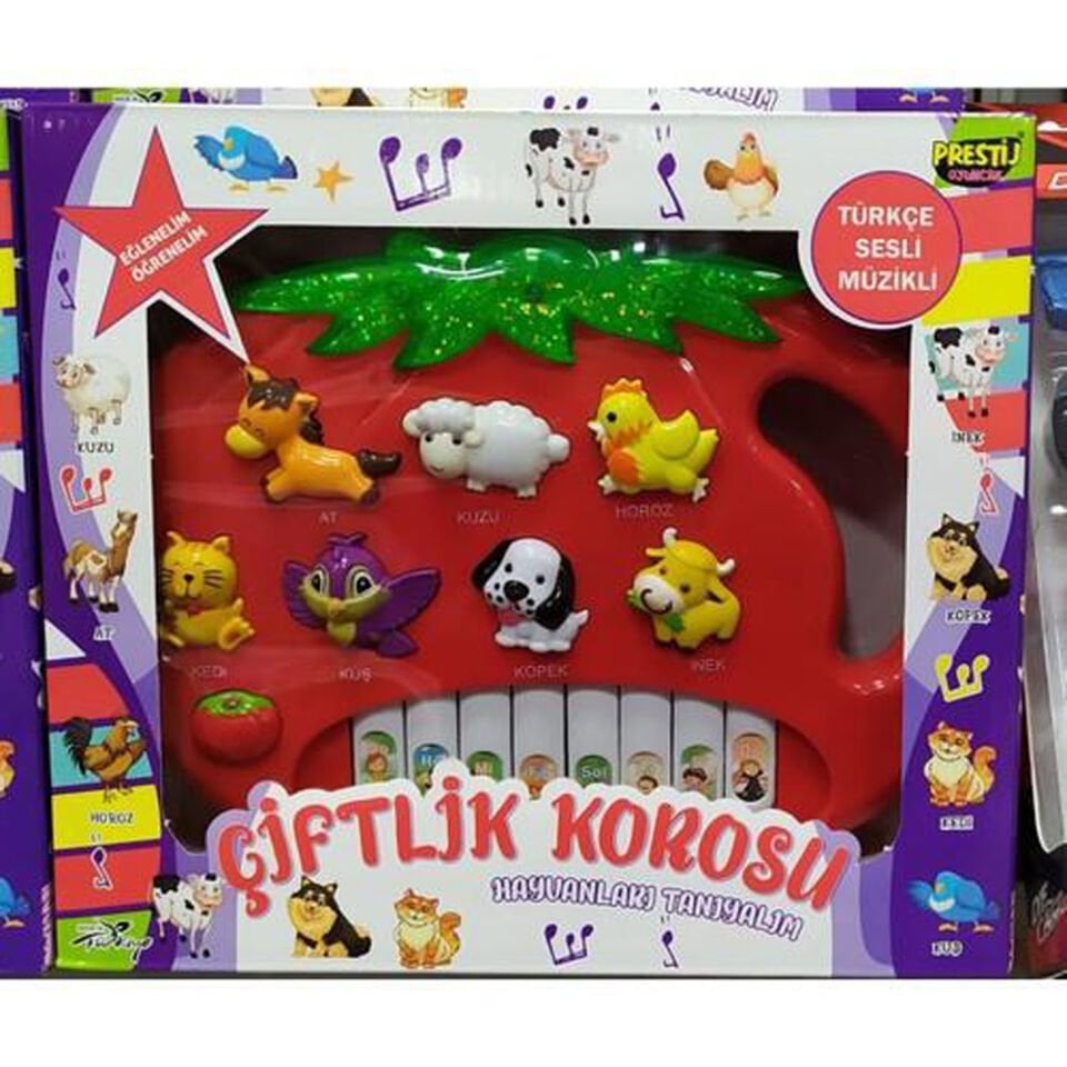 KUTULU HAYVANLI ELMALI PİYANO KL.48