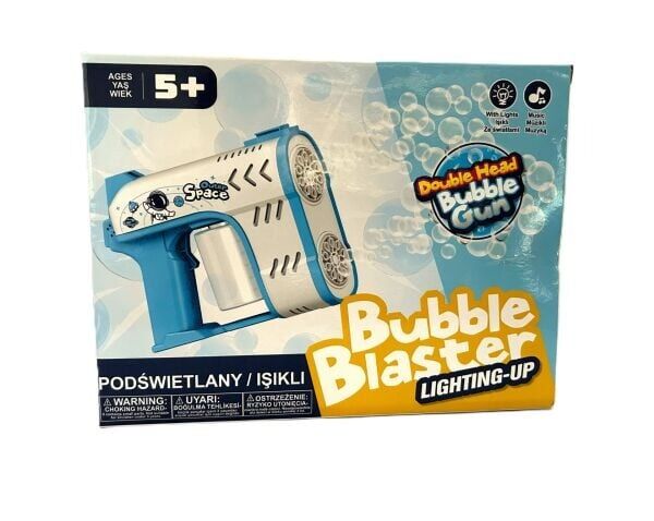 BUBBLE BLASTER ÇİFT ÇIKIŞLI KÖPÜK TABANCASI KL.60