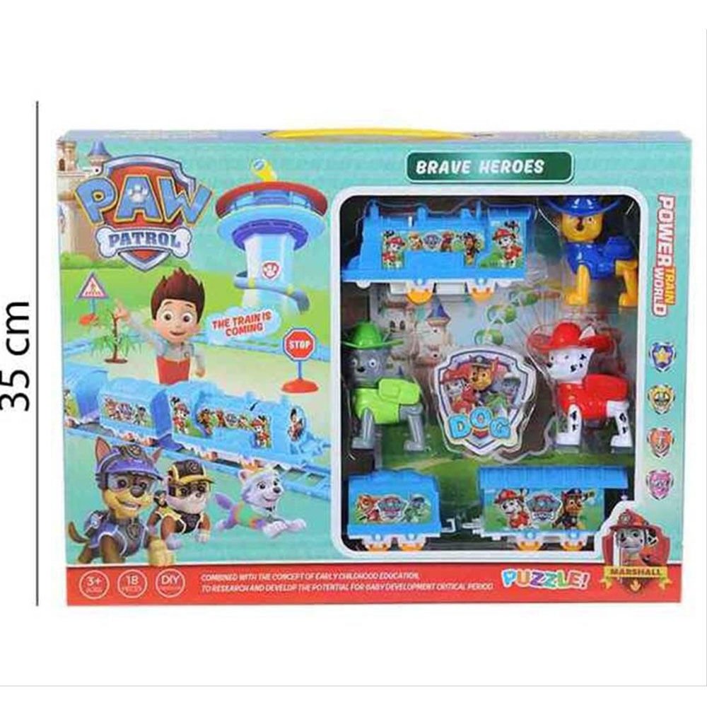 KUTUDA PAW PATROL TREN SETİ KL.48