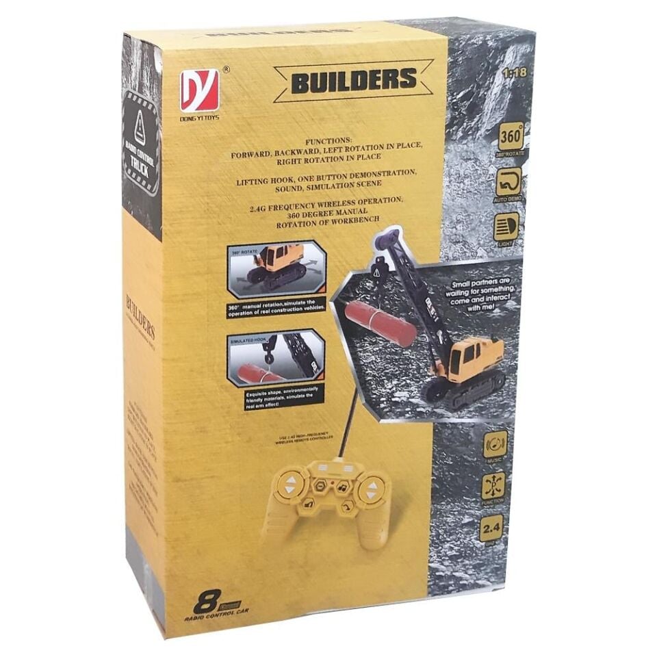 BUİLDERS ŞARJLI PALETLİ VİNÇ KL.12