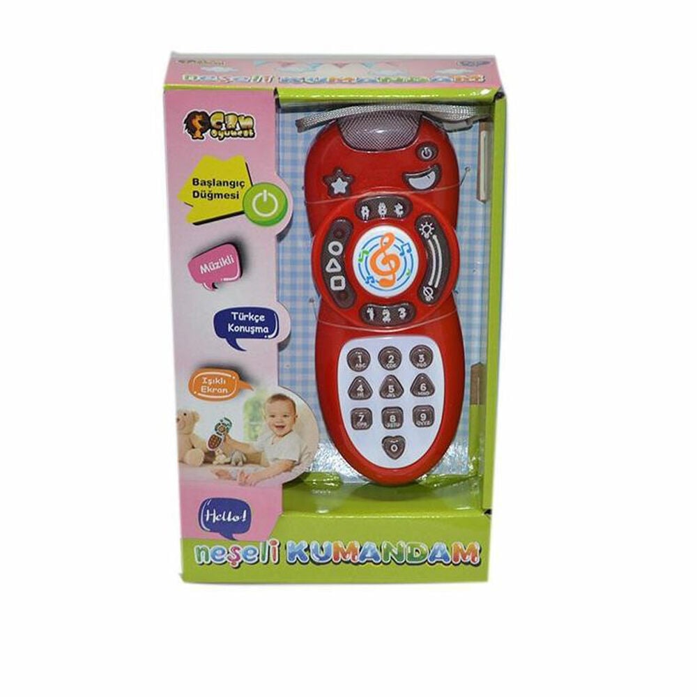 KUTULU PİLLİ MÜZİKLİ AKILLI KUMANDA KL.48