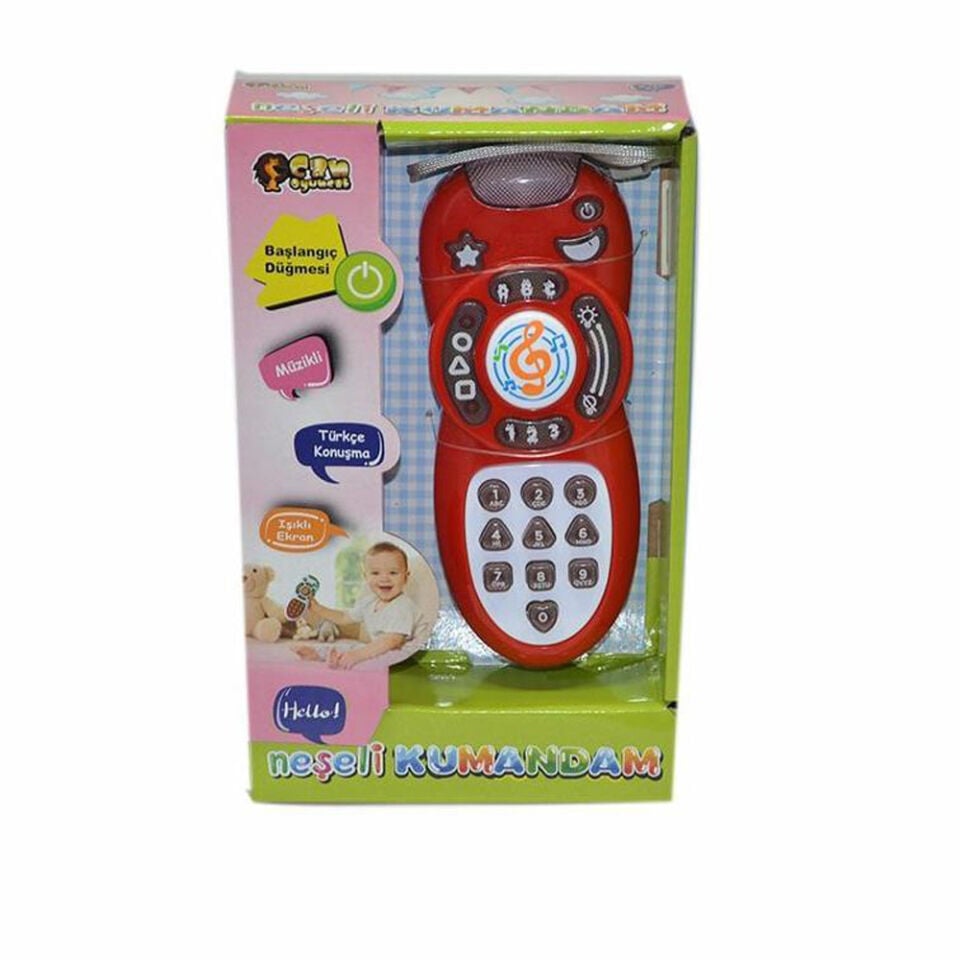 KUTULU PİLLİ MÜZİKLİ AKILLI KUMANDA KL.48