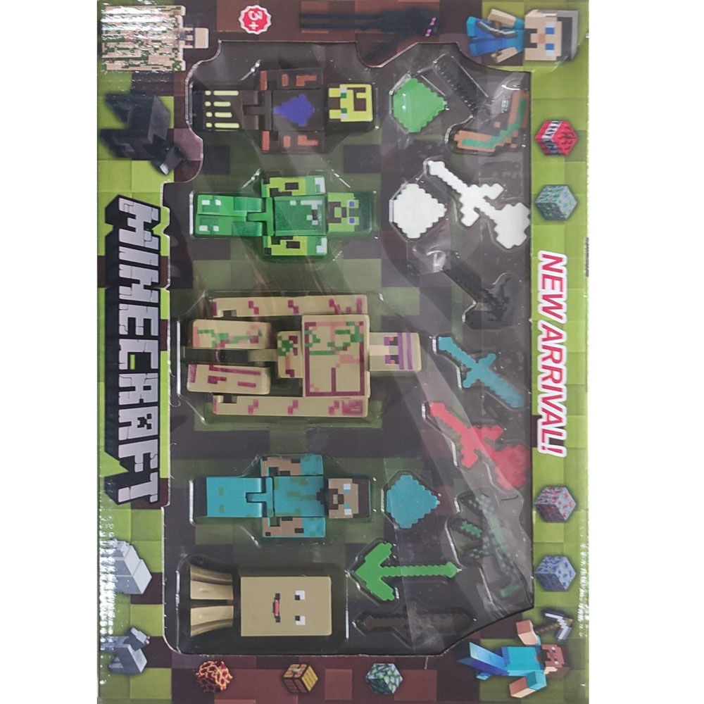 KUTUDA 5 Lİ AHTAPOT MİNECRAFT KL.78
