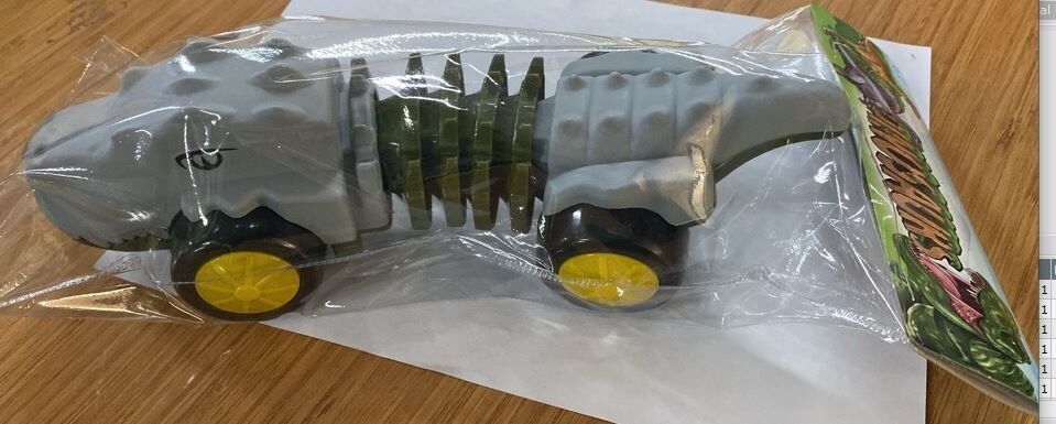 PVC DE T REX DİNAZOR ARABA KL.45