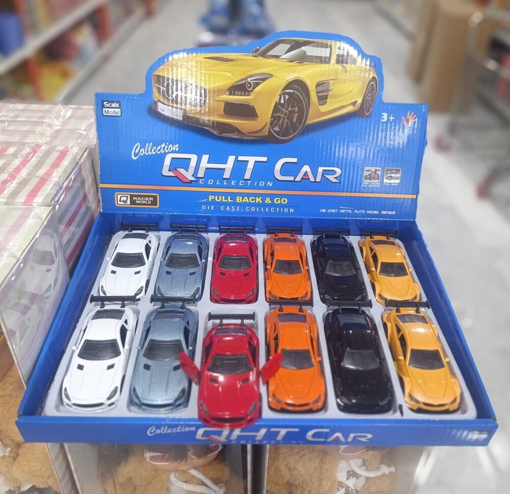 QHT CAR SÜRTMELİ SPOR METAL ARABA PK:12 KL.360