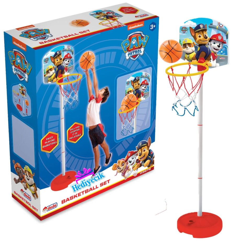 PAW PATROL KÜÇÜK AYAKLI BASKETBOL SETİ KL.10