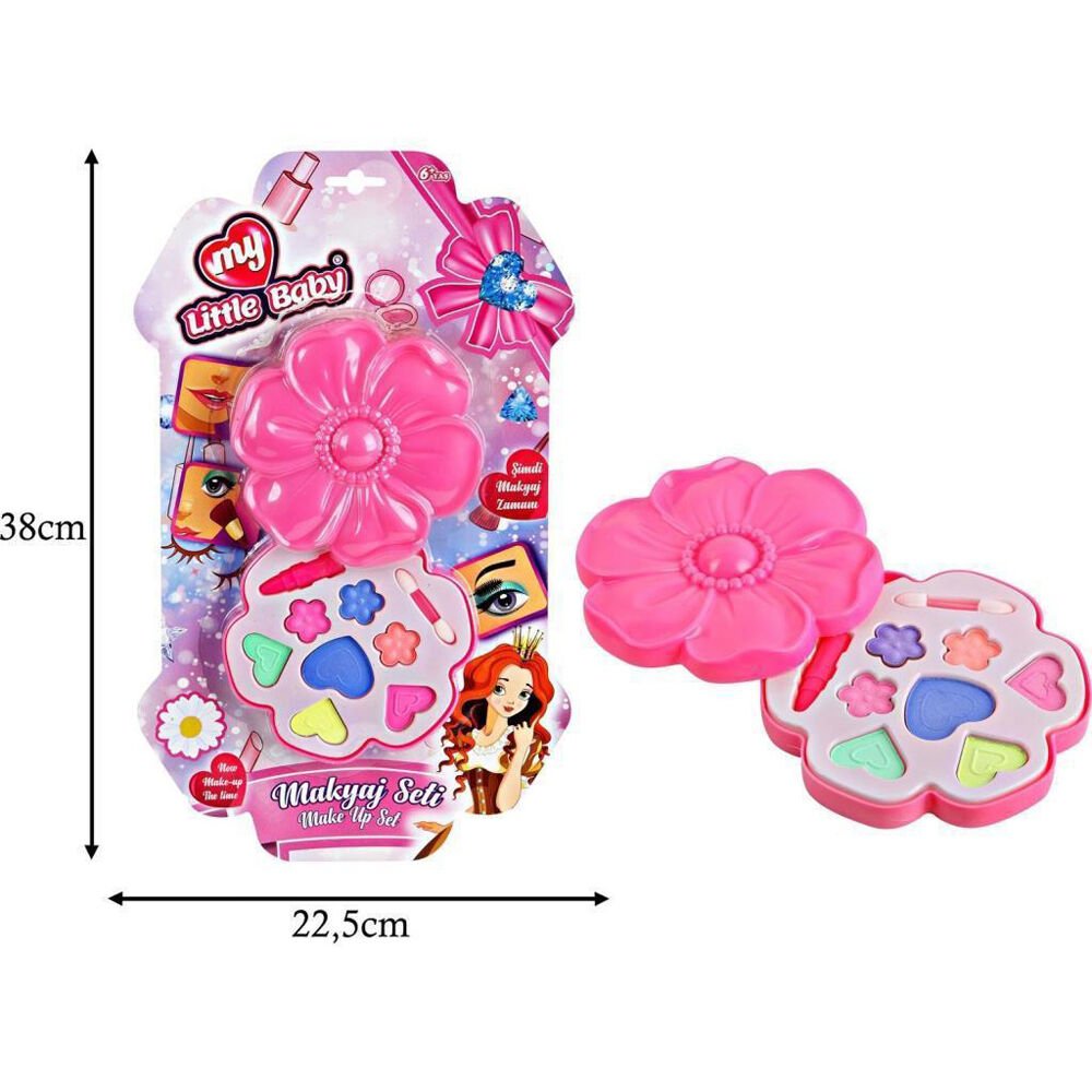 KARTELA TEKLİ PAPATYA MAKYAJ SETİ KL.96