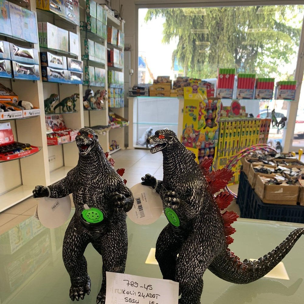 PVC DE TEKLİ SESLİ GODZİLLA KÇK KL.24