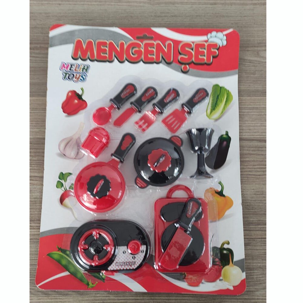 KARTELADA MENGEN ŞEF MUTFAK SETİ KL.88