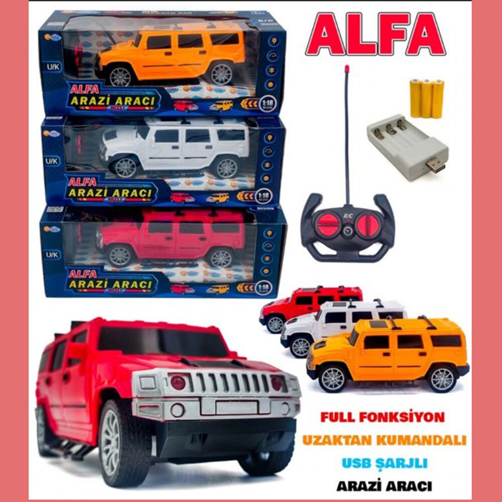 ALFA ARAZİ ARACI ŞARJLI FULL FONKSYON KL.48
