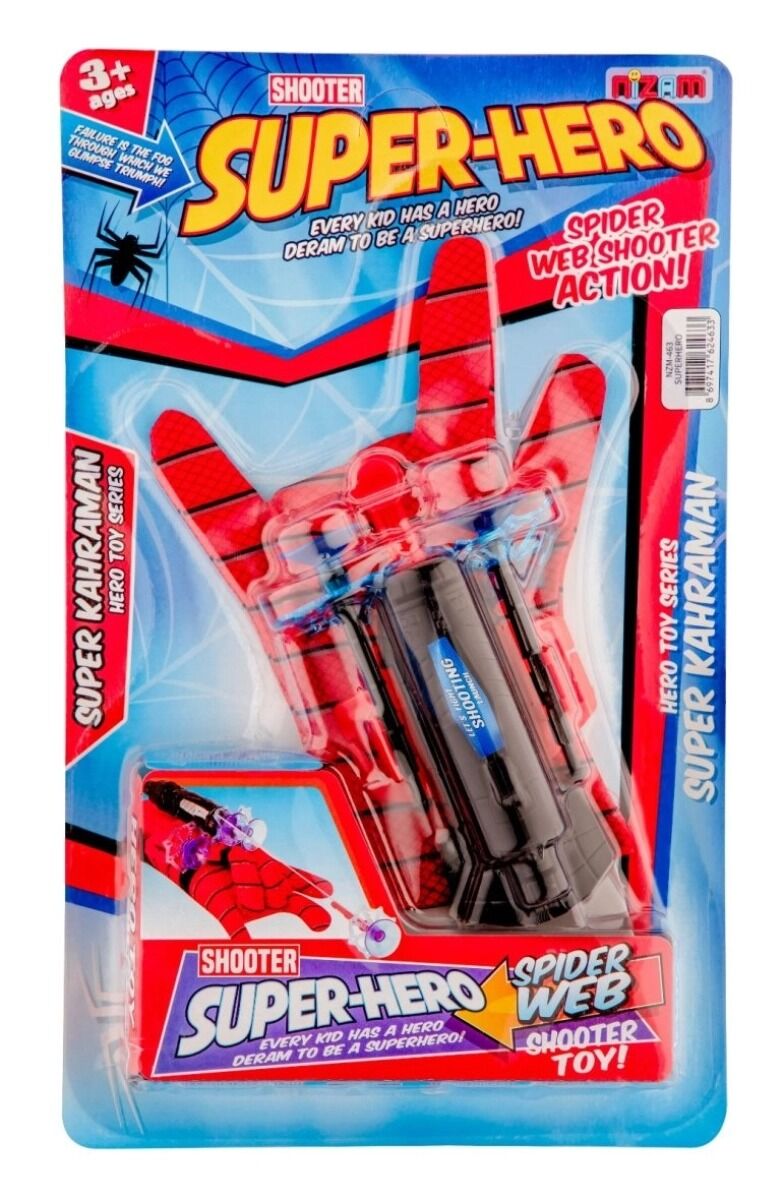 KARTELA SÜPER HERO FIRLATICI SET KL.135