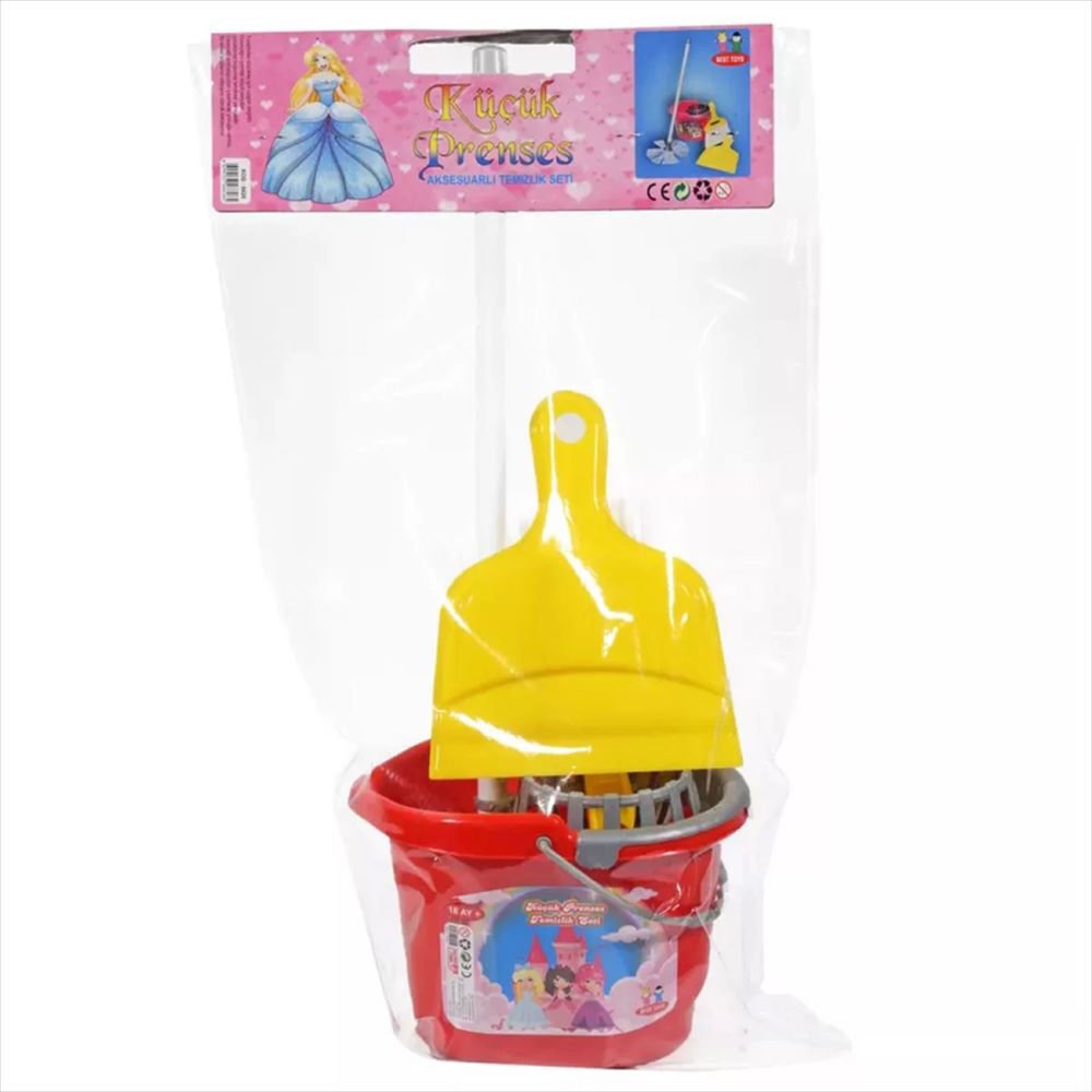 KÜÇÜK PRENSES POŞETTE TEMİZLİK KOVASI KL.46