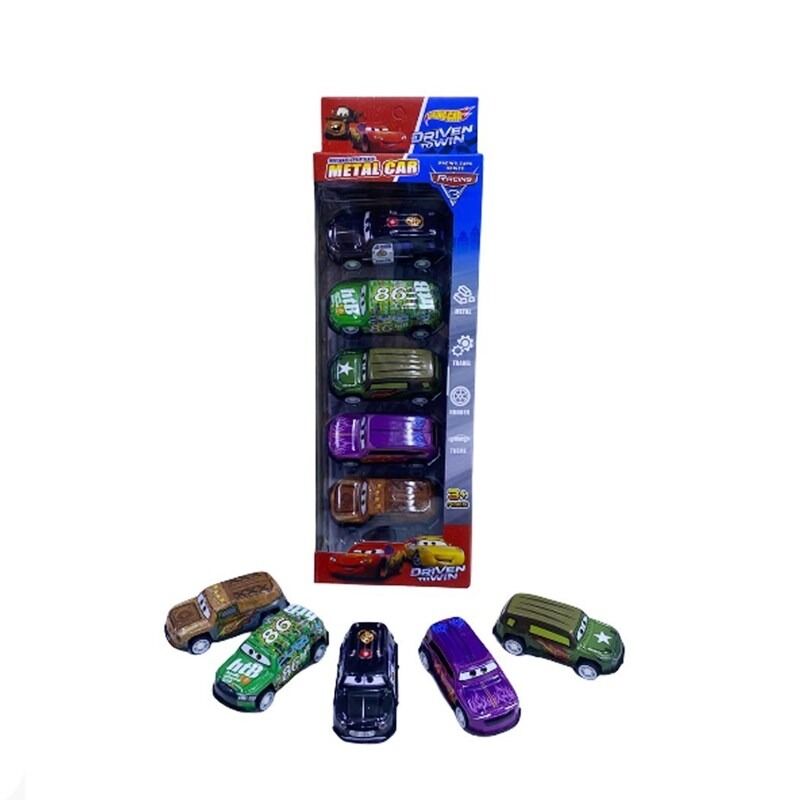 CARS SERİSİ 5 Lİ METAL ARABA KL.168