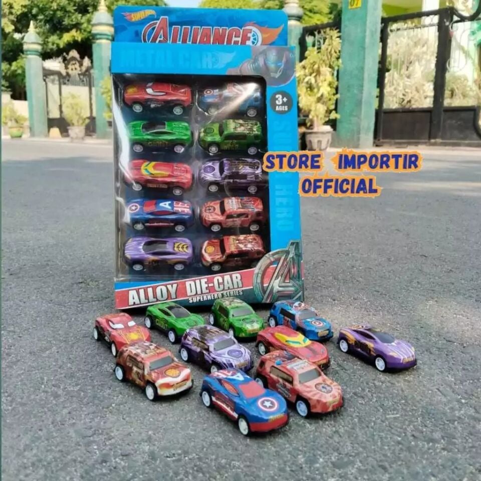 MARVEL SERİSİ 10 LU METAL ARABA KL.72