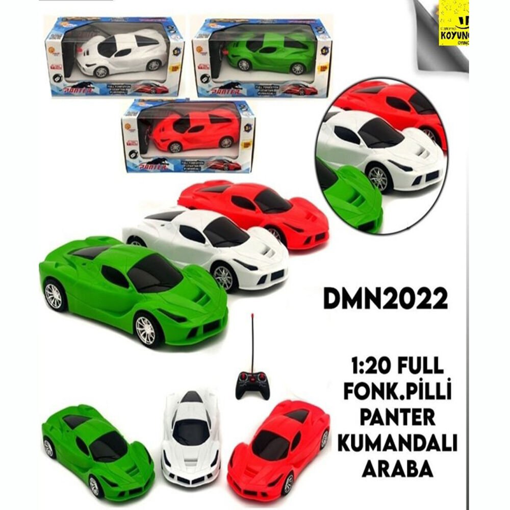 PANTER FULL FONK. PİLLİ KUMANDALI ARABA KL.60