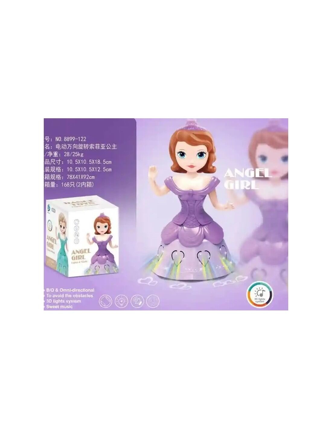 ANGEL PİLLİ KANATLI BEBEK KL.72