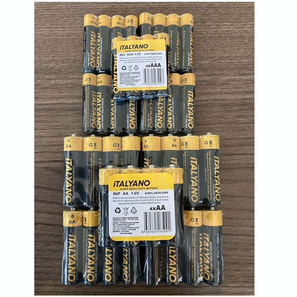 KUMANDA PİLİ İTALYANO (İNCE) KL.20