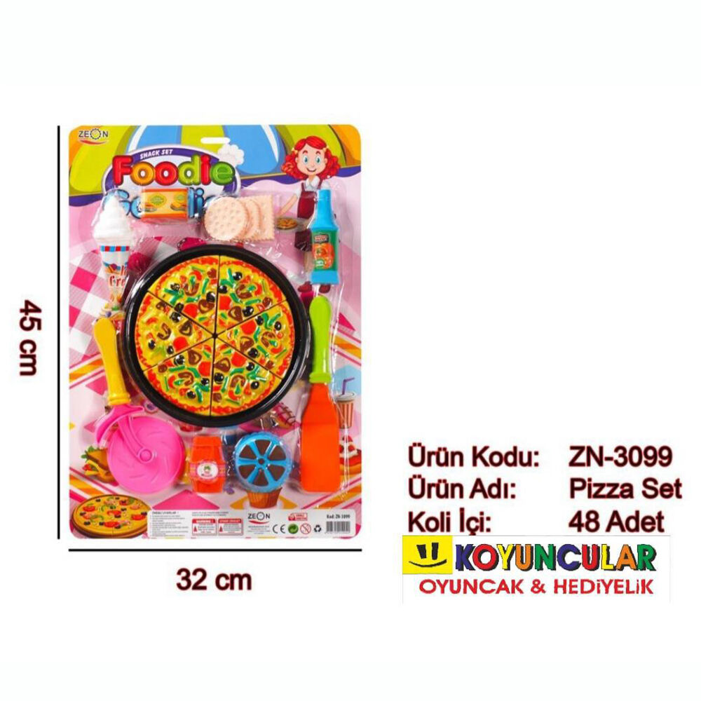 KARTELADA PİZZA SETİ ZEON KL.52