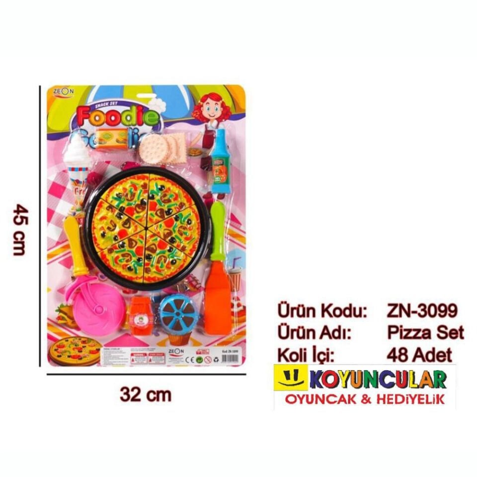 KARTELADA PİZZA SETİ ZEON KL.52