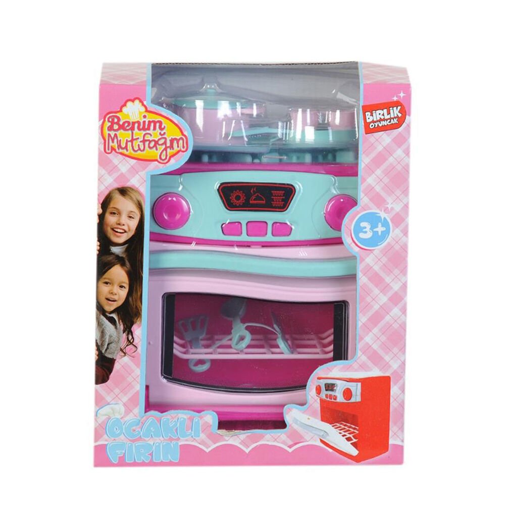 KUTULU MİNİ FIRIN PEMBE KL.48