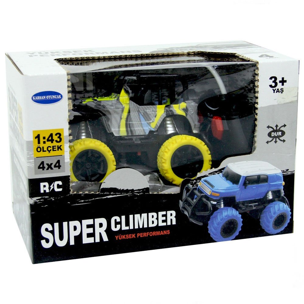 MİNİ CLİMBER KUMANDALI PİLLİ ARABA KL.36