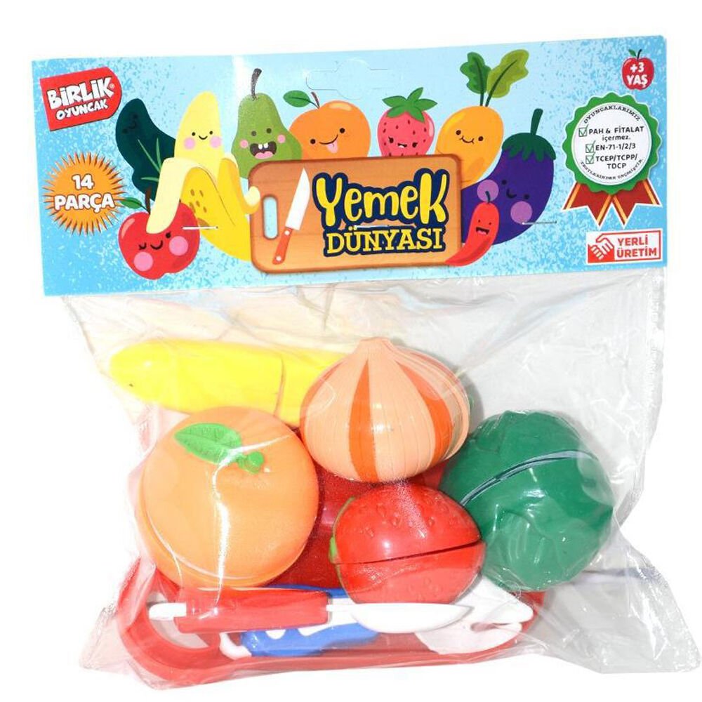 POŞETTE 5 MEYVELİ KESİLEBİLEN MEYVE SEBZE KL.72