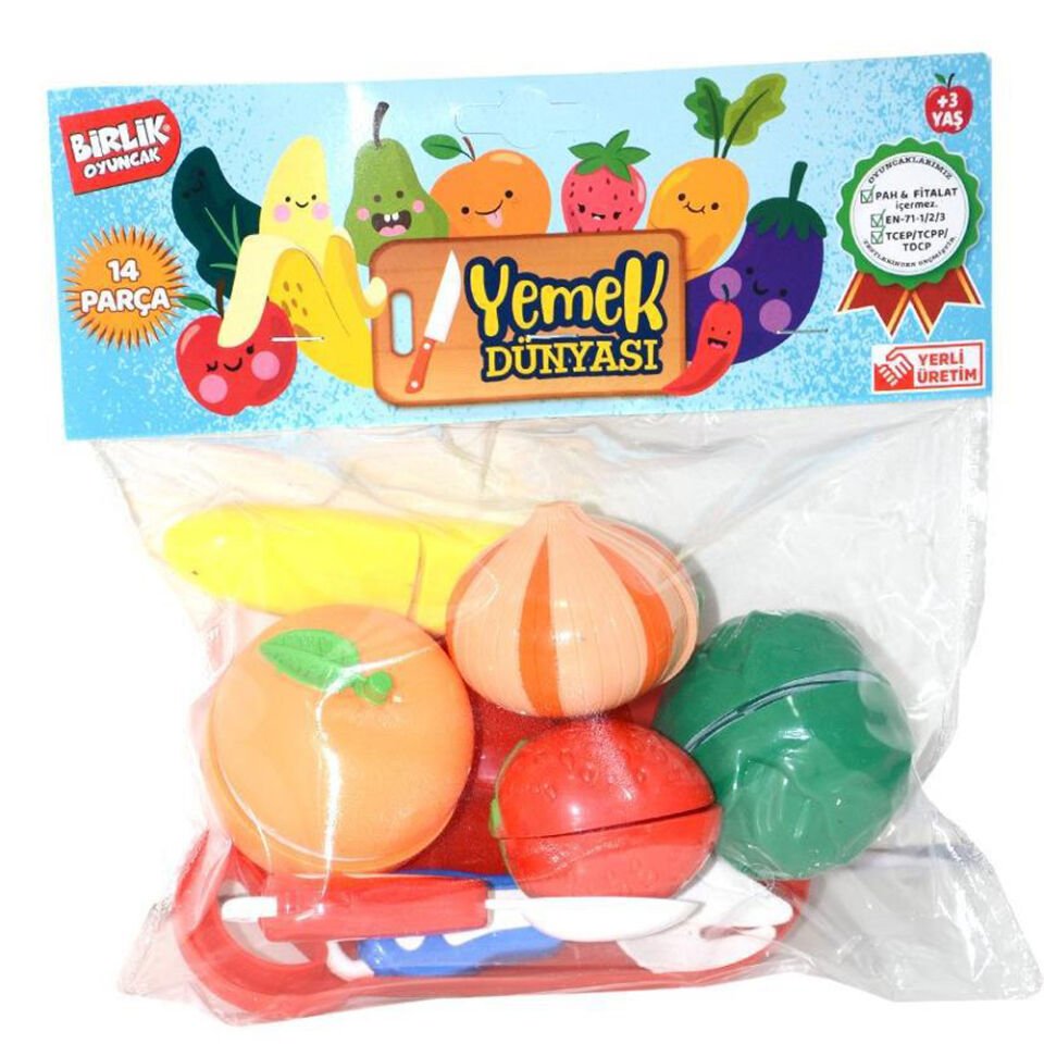 POŞETTE 5 MEYVELİ KESİLEBİLEN MEYVE SEBZE KL.72