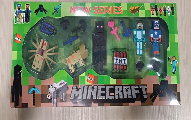 KUTUDA ÖRÜMCEKLİ TNT Lİ MİNECRAFT KL.60